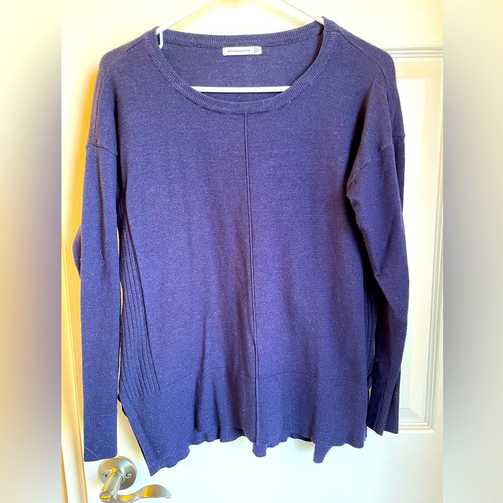 Blue sweater size small